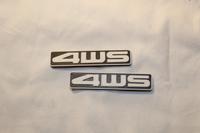 Emblem "4WS" Set - Honda Prelude BA4 88-91 Baden-Württemberg - Berg Vorschau