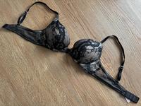 Victorias Secret Push Up BH 75A schwarz Glitzer Spitze Hessen - Groß-Gerau Vorschau