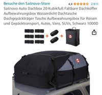 Sailnovo Faltdachbox 20 Kubikfuß Volumen Sachsen-Anhalt - Wegeleben Vorschau