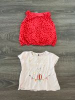 T-Shirt Top Leo Print H&M Zara Gr. 74 rot rosa Nordrhein-Westfalen - Olfen Vorschau