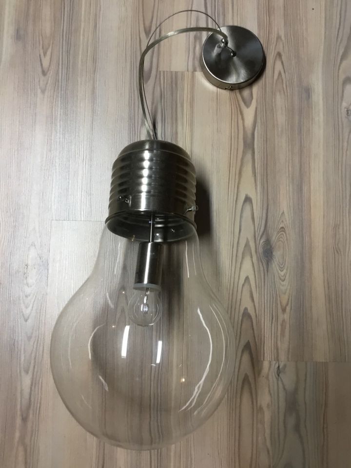 Große Glühbirne Lampe Leuchte Hängelampe Deko in Baden-Württemberg -  Ratzensägmühle | Lampen gebraucht kaufen | eBay Kleinanzeigen ist jetzt  Kleinanzeigen