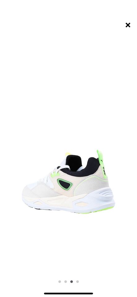 PUMA TRC Blaze The Triangle Sneaker beige/neon-grün/weiß Gr. 36 in Kemmern