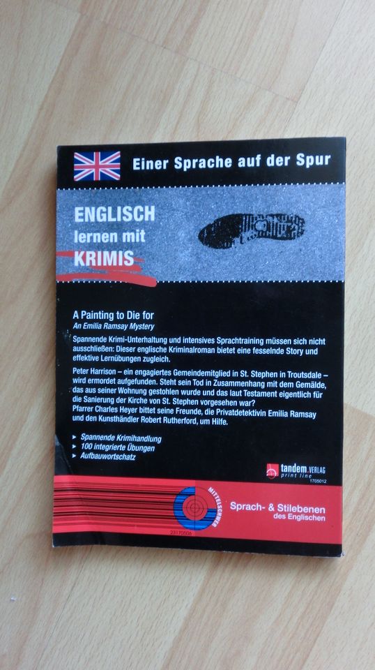 4x Englisch lernen mit Krimis, zusammen 2  € in Frankenthal (Pfalz)