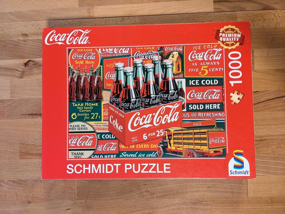 Schmidt Puzzle Coca Cola 1000 Teile in Krefeld