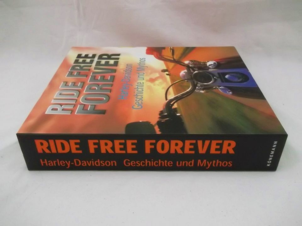 Harley Davidson ride free forever HD wie NEU Oluf Zierl Rebmann in Kappel-Grafenhausen