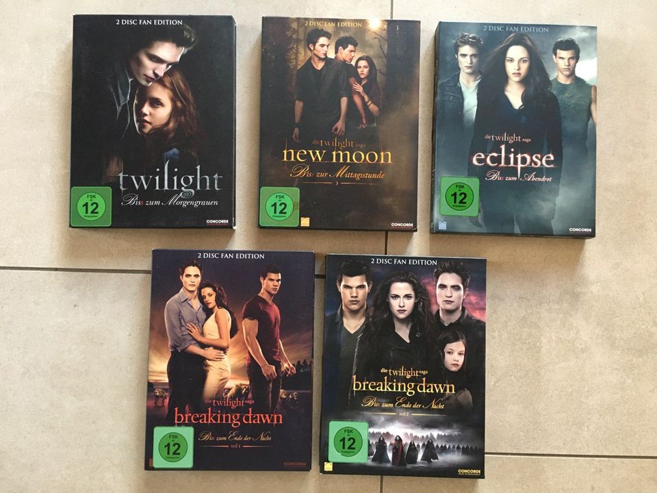 ❤️ Twilight,Two and a half Men,,Greys Ärzte,DVD . in Pastetten