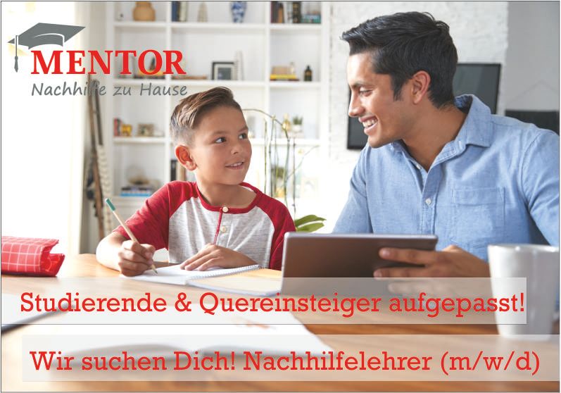 Studenten/Quereinsteiger (m/w/d) als Nachhilfelehrkräfte gesucht! in Köln