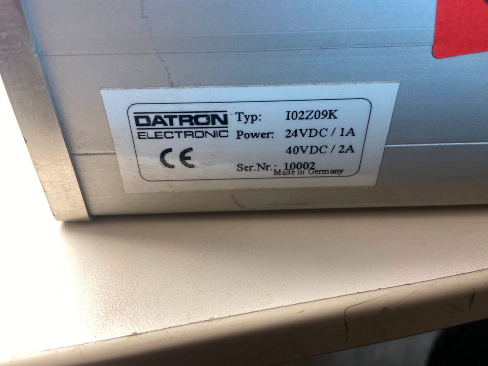 DATRON ELECTRONIC P09Z03T Elektronikmodul -used gebr in Weinbergen