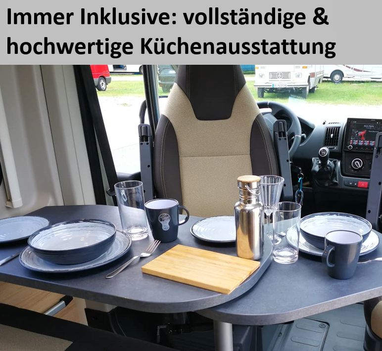 Wohnmobil Camper mieten 6m voll ausgestattet & autark in Erfurt in Erfurt