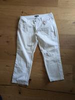 Weiße 7/8 Hose von Comma Gr. 42 Farbe Weiß Hessen - Maintal Vorschau