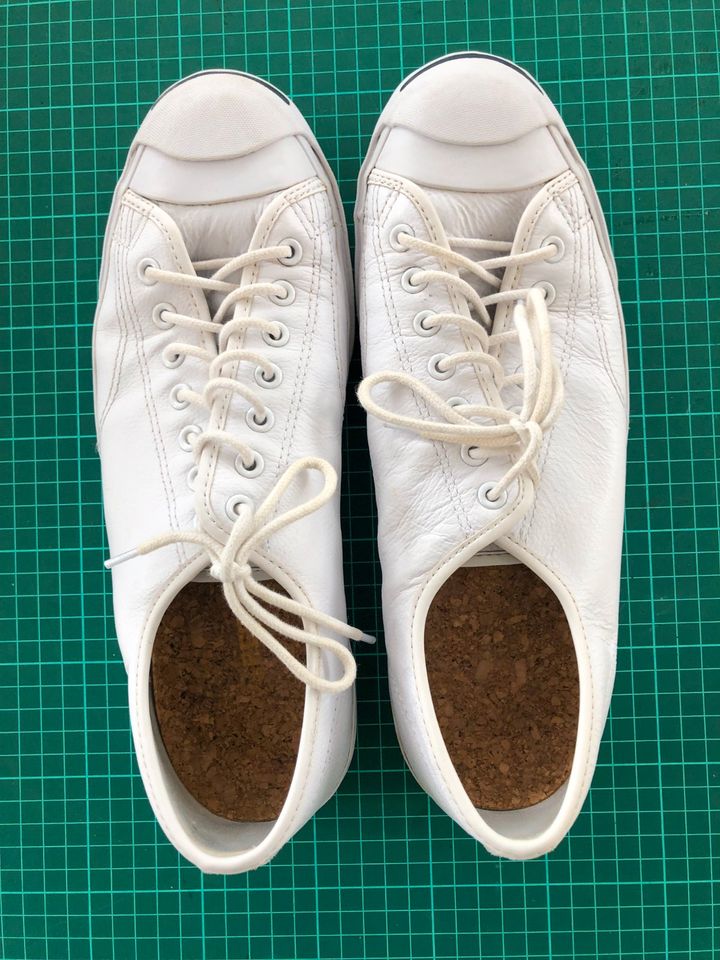 Converse „Jack Purcell“ Sneaker - Weiß - gr. 45 - Wie NEU!!! in Uhrsleben