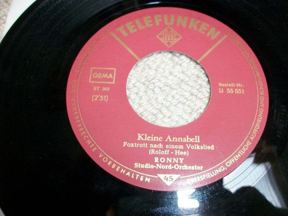 Ronny Kleine Annabell Vinyl Single in Bad Berka