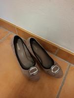 GEOX PUMP BEIGE TAUPE ROSEE GR 40 WILDLEDER Bayern - Rednitzhembach Vorschau