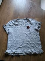 Only Sommer T-shirt Kirschen Streifen Gr.M Nordrhein-Westfalen - Kleve Vorschau