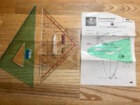 Geodreieck Lineal Sinus-Cosinus-Kurve Vintage Berlin - Steglitz Vorschau