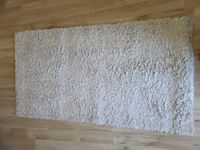 Teppich creme weiß Fransen Langhaar 150x80 Shaggy Prime Bayern - Cham Vorschau