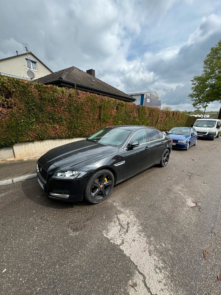 Jaguar XF 2017 MOTORGERÄUSCHE in Heilbronn