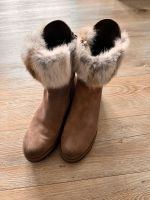 Manas Leder Fell Boots 37 Stiefeletten braun beige NEU edel Nordrhein-Westfalen - Greven Vorschau