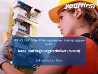 Mess‐ und Regelungstechniker (m/w/d) | Frankfurt am Main Frankfurt am Main - Bahnhofsviertel Vorschau