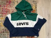 Levi’s Pullover Sweatshirt hoodie cropped blau grün weiß Gr.S Nordrhein-Westfalen - Olpe Vorschau