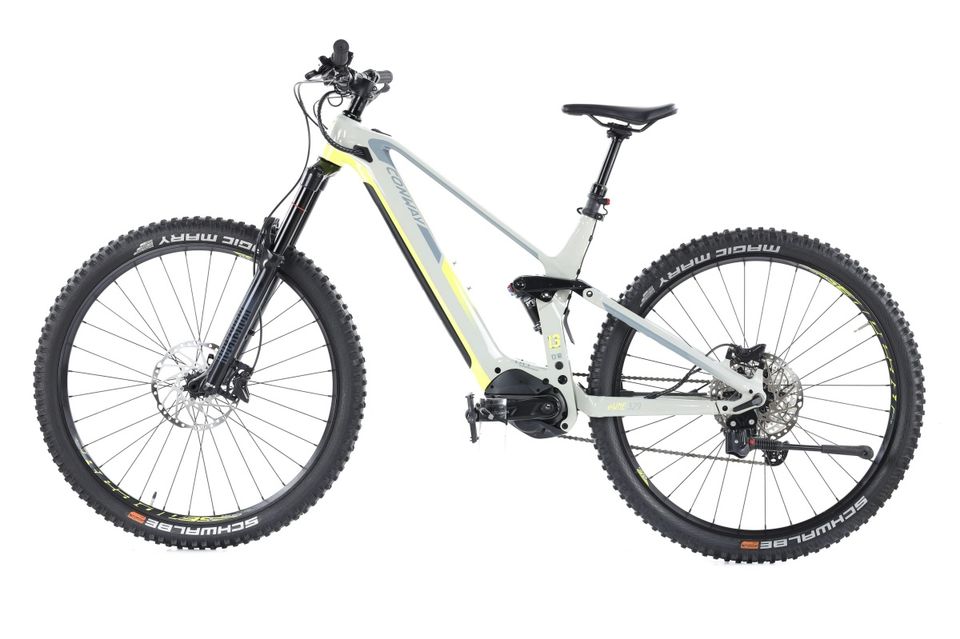 Conway eWME 329 - 2022 - 44 cm (M) | nur 1089 km | Shimano EP-8 (85 Nm) 630 Wh | UVP 4.799 € | 1 Jahr Garantie | E Bike Fully E-Mountainbike in Ottobrunn