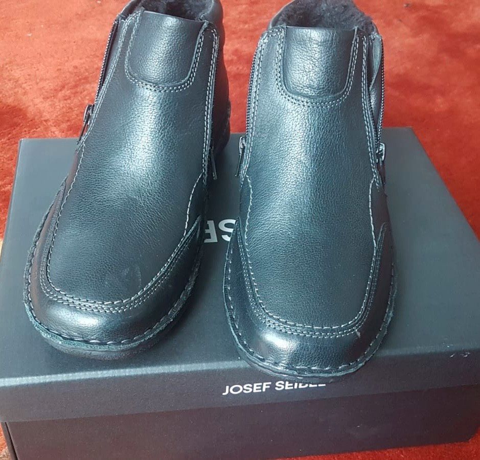 Josef Seibel 43696 schwarz Herren Stiefeletten Winterstiefeletten in Datteln