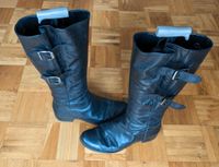Gabor schwarzes Leder Gr 7 / 40 Stiefel weitenverstellbar Berlin - Pankow Vorschau
