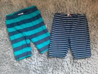 Shirts kurze Hosen Gr.104 blau türkis 2er Set Jungen Shorts Niedersachsen - Vechelde Vorschau