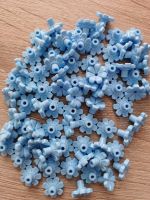Klemmbausteine, kein Lego, Blüten hellblau 80 Stück Schleswig-Holstein - Schönkirchen Vorschau