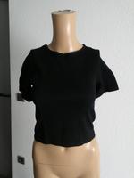 Only Stretch Crop Shirt in Schwarz Gr.L Niedersachsen - Barnstorf Vorschau