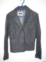 Übergangsjacke / Blazer Gr. 42 Street One schwarz/grau Baden-Württemberg - Fronreute Vorschau