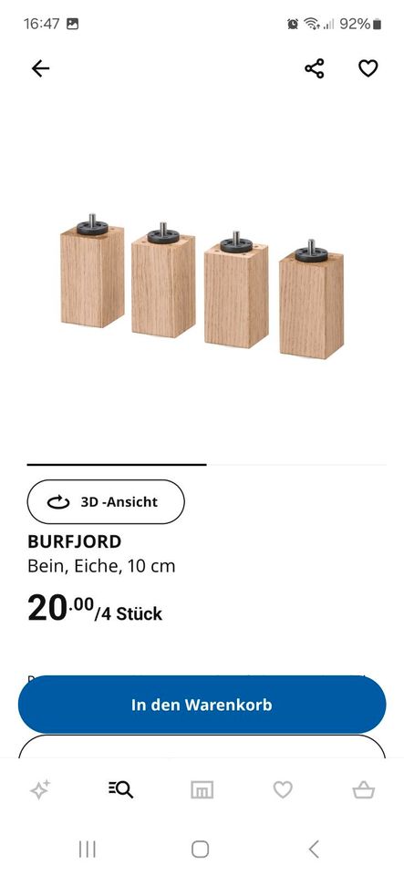 Ikea Bettgestell Espevär 90×200 in Kiel