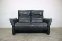 Koinor Sofa Echt Leder Schwarz Zweisitzer Couch Manuelle Funktion Friedrichshain-Kreuzberg - Kreuzberg Vorschau