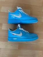 Off white Nike Air Force 1 mca blau Walle - Steffensweg Vorschau