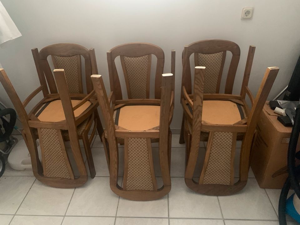 6 Esszimmerstühle in Idar-Oberstein