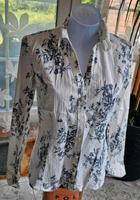 s.Oliver Moderne Style Bluse/Tunika in Weiß Farbe Geblümt Gr.38 Dithmarschen - Heide Vorschau