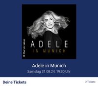 2x Adelle Tickets München 31.08 Düsseldorf - Pempelfort Vorschau