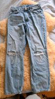 Loose fit Jeans Hose H&M Löcher hell blau Nordrhein-Westfalen - Issum Vorschau