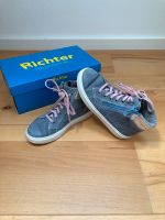 Richter Sneaker  32 Mädchen  blau silber wNeu! Hessen - Einhausen Vorschau