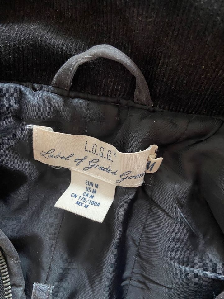 LOGG H&M Jacke Parka Gr M Kapuze Übergang in Wendisch Evern