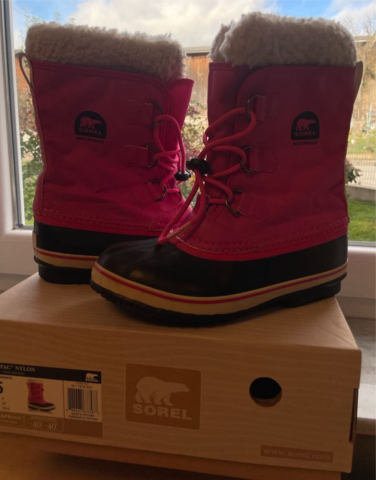 ⭐️SOREL⭐️Winterstiefel Gr. 37 Waterproof pink in Simbach