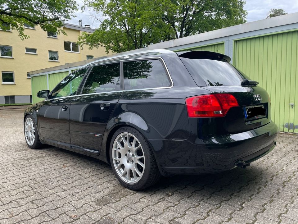 Audi A4 3.0 TDI 3x Sline Liebhaber Voll Scheckheft 8f. Bereift in Langen (Hessen)