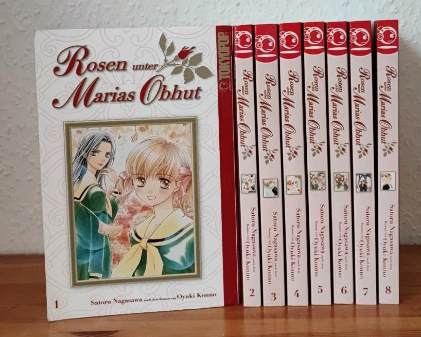 Manga "Rosen unter Marias Obhut" komplett Band 01 bis 08 in Kiel