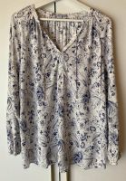 CECIL Bluse blau weiß gemustert XL - TOP Hessen - Modautal Vorschau