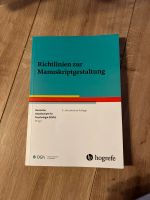 Richtlinien zur Manuskriptgestaltung 5. Psychologiestudium DGPS Nordrhein-Westfalen - Hattingen Vorschau