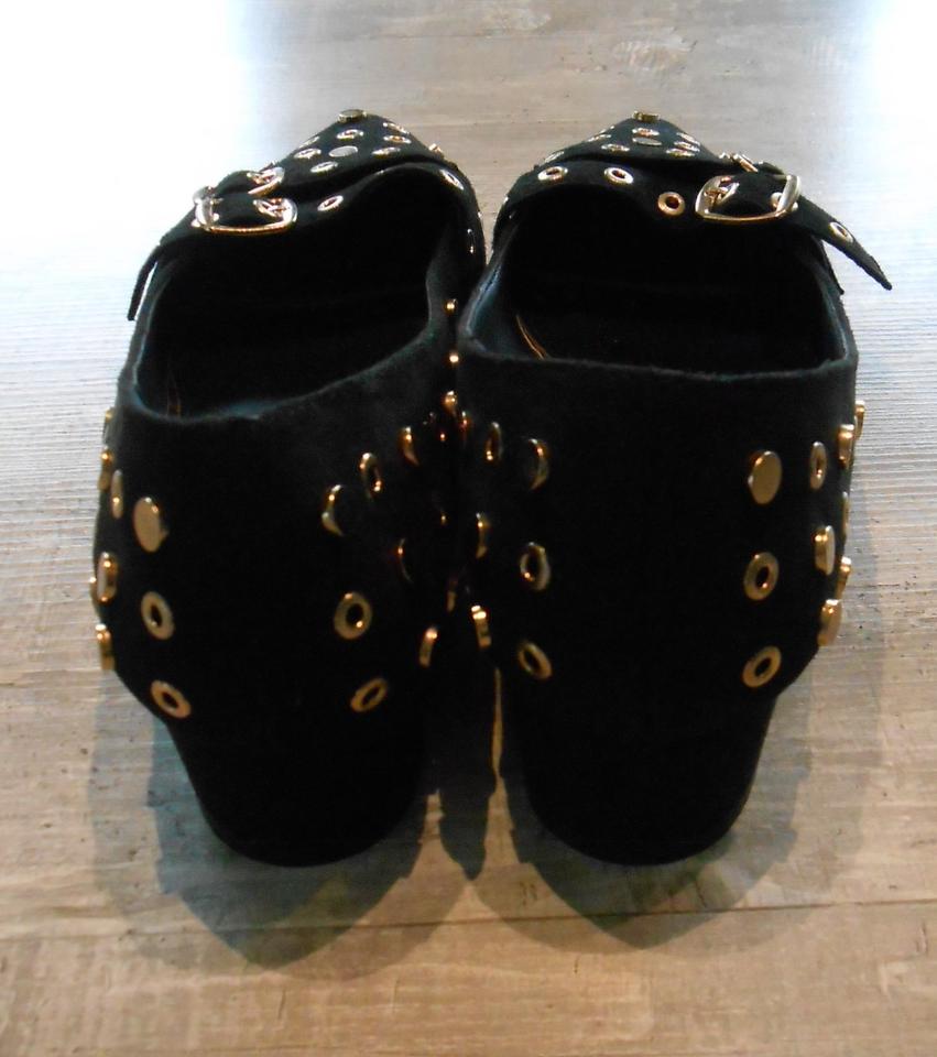 Halbschuhe Primadonna collection schwarz – gold  Gr. 39  NEU USA in Neuwied
