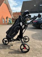 Golf Komplettsatz Spalding mit Standbag und Trolley Niedersachsen - Isernhagen Vorschau