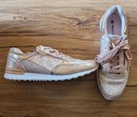 Sneaker in Gold Größe 40 neuwertig Bayern - Riedenburg Vorschau