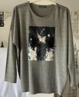 Sweatshirt Pulli Pullover grau blau schwarz L 40 Nordrhein-Westfalen - Verl Vorschau