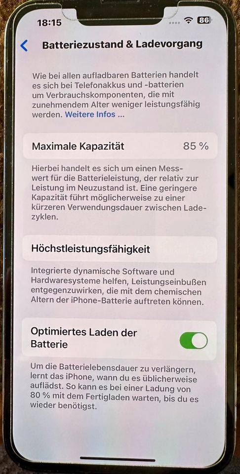 iPhone 13 Pro 256GB tadelloser Zustand in Unterweißbach